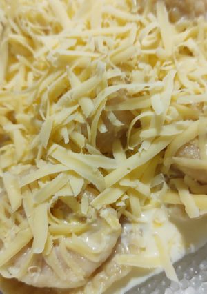 Una foto de Sorrentinos de jamón y queso (sin sorrentinera)