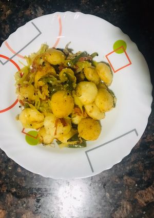 A picture of Instant Fried mini idli.
