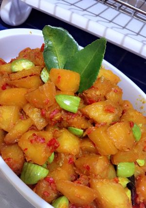 Foto resep Sambal Goreng Kentang Pete