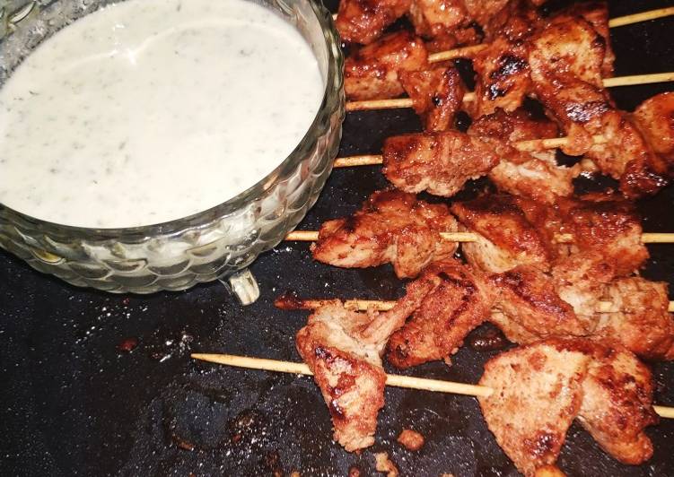 Chicken tikka boti stick