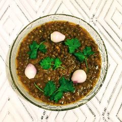 A picture of Kali Masoor Dal.