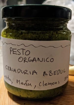Una foto de Pesto