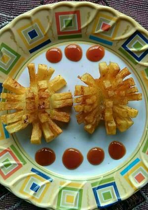 A picture of Blooming potato..