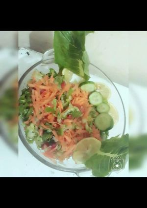 صورة لوصفة سلطه خفيفه 🥗