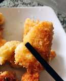 Phô mai con bò cười chiên xù