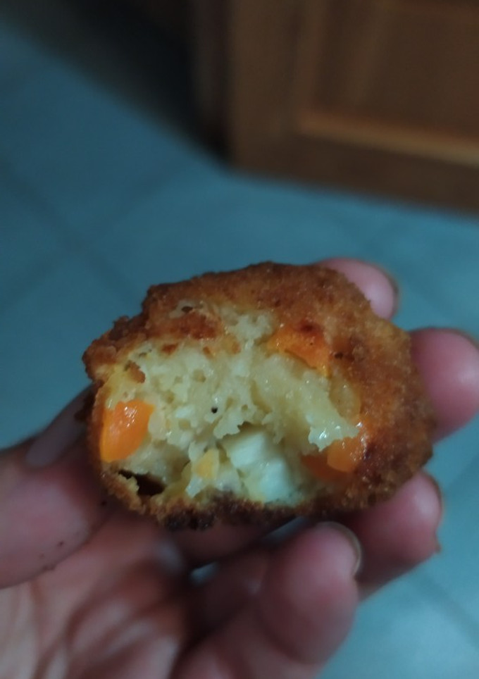 Una foto de Croquetas zanahoria y pechuga de pollo