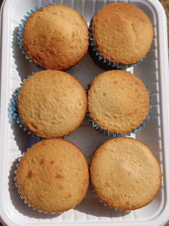 A picture of Milk vanilla cupcake.