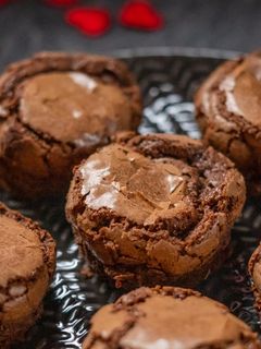 Une photo de Muffins au chocolat fondant sans gluten