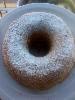 Una foto de Budín de limón esponjoso