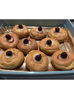 Foto di Zeppole di San Giuseppe con amarene 🍒