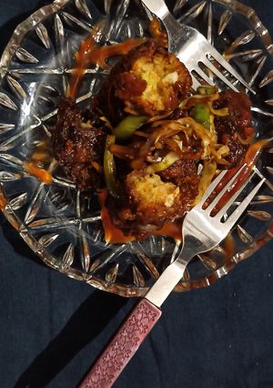 વેજ મંચુરિયન(veg manchurian recipe in gujarati) રેસીપી મુખ્ય ફોટો