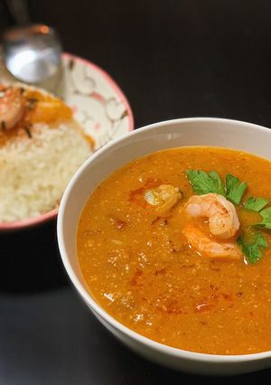 Hình của món Soup hải sản cay.