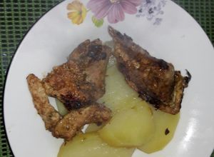 Una foto de Lomito de cerdo al sartén..😊