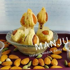 A picture of Instant Modak Sattu Lollipop.