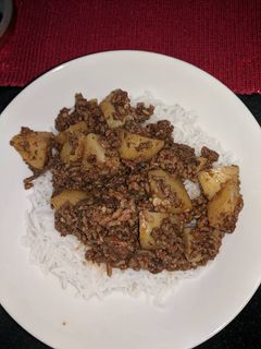 A picture of Beef keema.