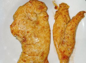 Foto de Bifes de Frango com molho de Soja