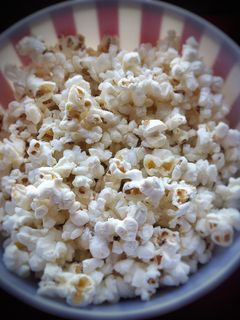 Una foto de Palomitas en microondas