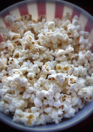 Una foto de Palomitas en microondas