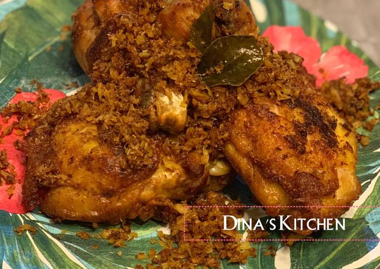 Resep Ayam Serundeng Anti Gagal