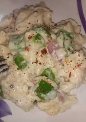 व्हाइट पास्ता (White pasta recipe in hindi) रेसिपी मुख्य फोटो