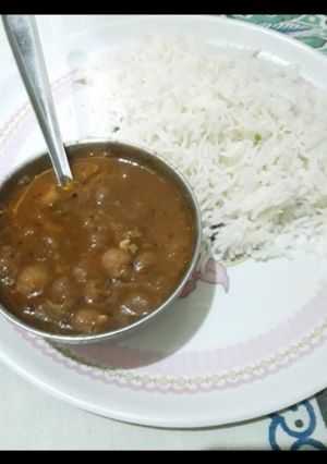 छोले चावल(chole chawal recipe in hindi) रेसिपी मुख्य फोटो