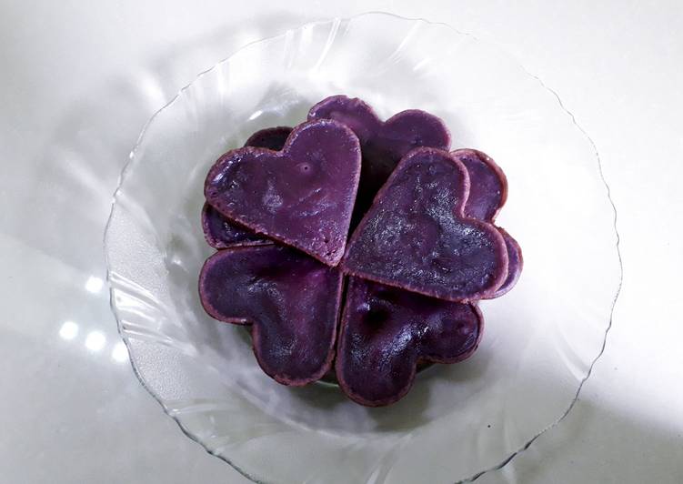Resep masakan Kue Lumpur Ubi Ungu 💜 | Resep Bumbu Kue Lumpur Ubi Ungu 💜 Yang Sempurna