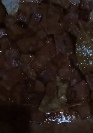 Foto resep Hati sapi bumbu kecap