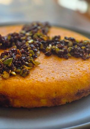 A picture of The Best Tahchin with Saffron.