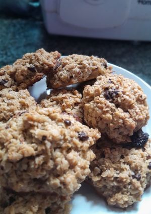 Una foto de Galletas de avena al horno