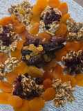 Dried fruit platter