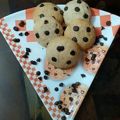 Eggless chocolate stuffed cookies A picture of Eggless chocolate stuffed cookies.