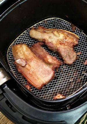 รูปของ หมูสามชั้นทอดดโดยใช้หม้อทอดไร้น้ำมัน