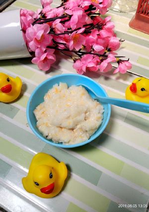 Foto resep Creamy cheese chicken rice MPASI 10 bulan