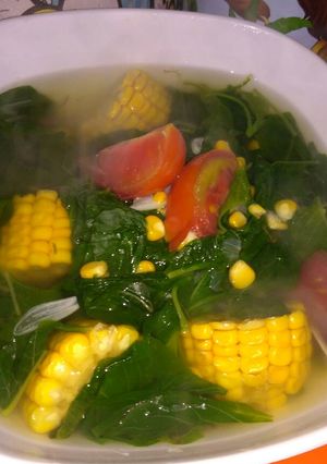 Foto resep Sayur bening bayam