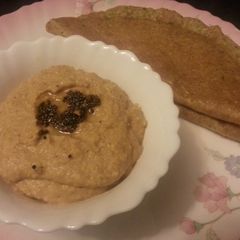 A picture of Ginger Chutney / Ginger Thogaiyal.