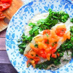 A picture of Pan-Fried Sea Bass.