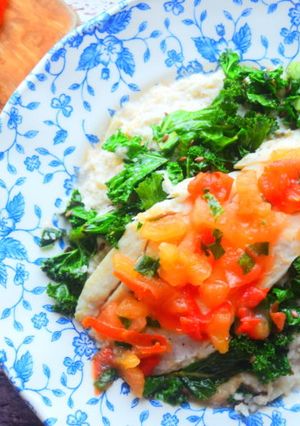 A picture of Pan-Fried Sea Bass.