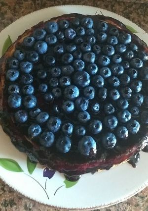 Una foto de Cheesecake con lima