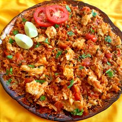 Tomato Egg Fried Rice A picture of Tomato Egg Fried Rice.
