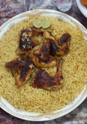 صورة لوصفة الكبسه السعوديه