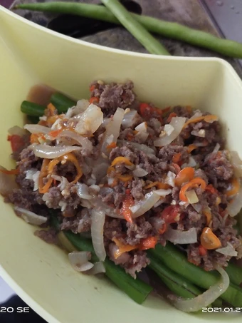 Cara Gampang Membikin Resep  Tumis Buncis Daging Sapi 🐮 yang Bisa Manjain Lidah, Bisa Manjain Lidah