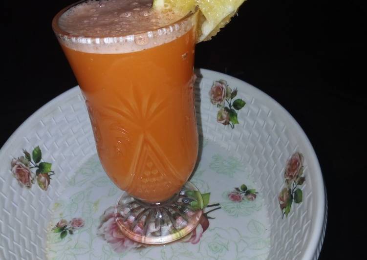 Recipe of Carrots drink