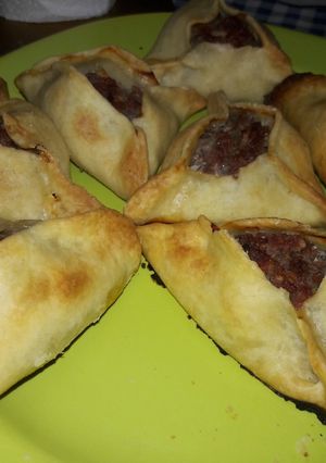 Una foto de Sfijas o Empanadas Árabes