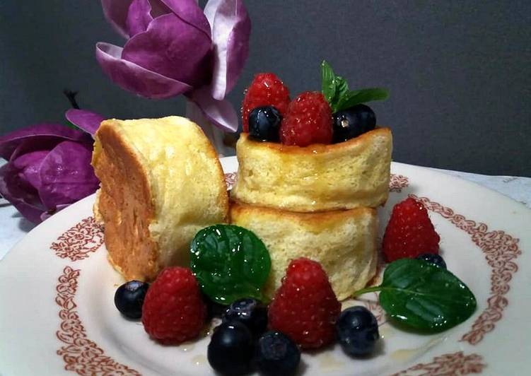 Panquecas japonesas... altas e super fofas!!!