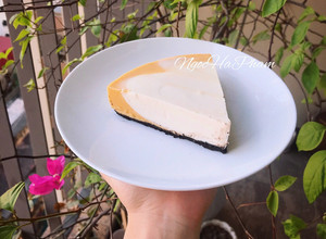 Hình của món Bánh Mousse xoài sữa chua(Mangomousse, yogurtmousse cake).
