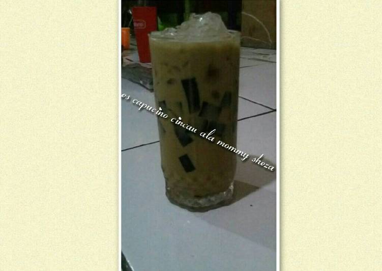 Resep: LezatEs Capucino Cincau