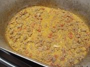 A picture of hamburger velveeta cheese