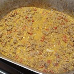 A picture of Hamburger Pasta.