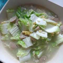 รูปของ Ca sawi kuah seger