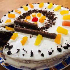 A picture of Chocolate cake recipe.